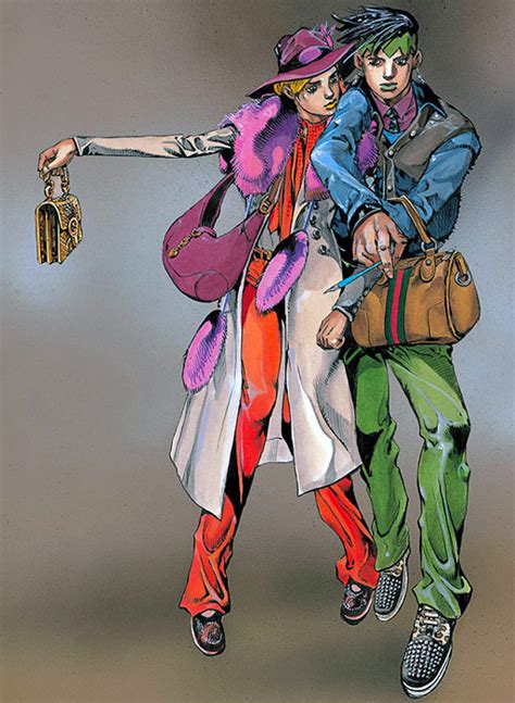 gucci gang jojo|gucci x hirohiko araki spur.